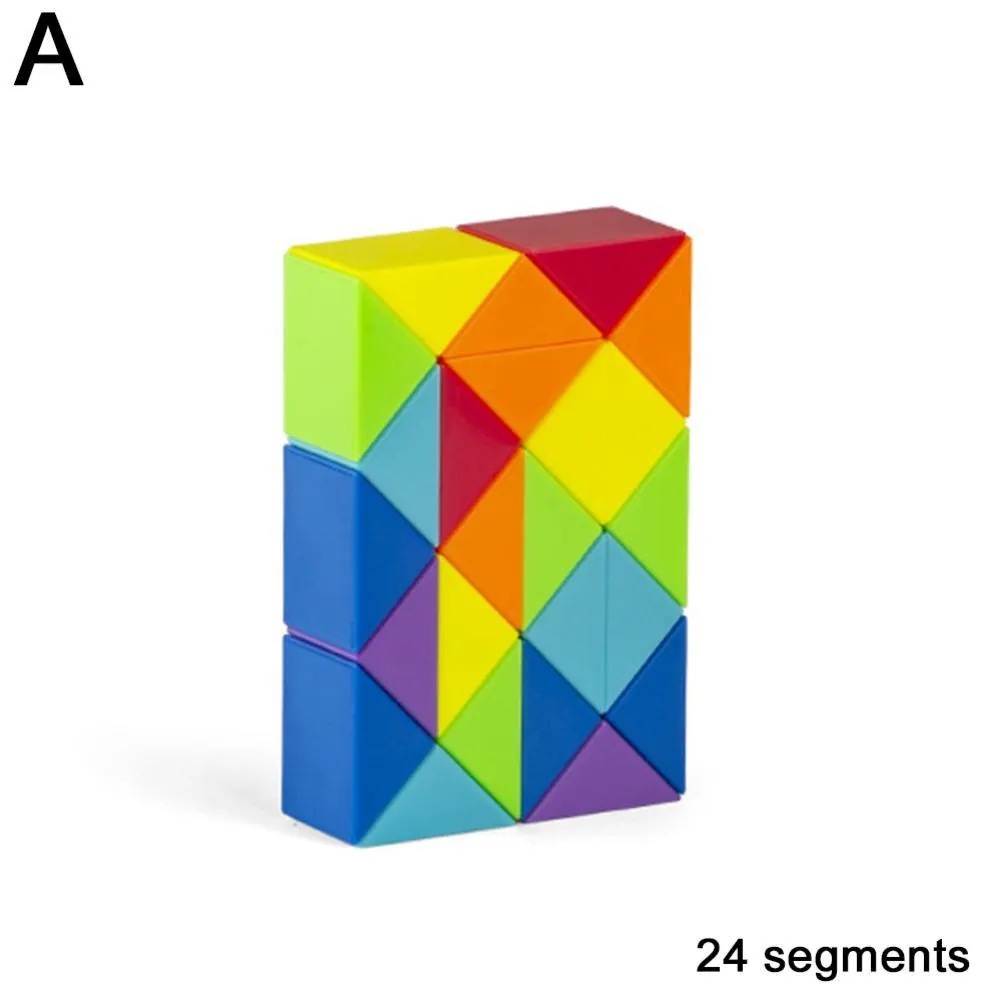 Kids Fidget Toys Magic Cube Ruler Snake Puzzle Rotate Puzzle Brain Birthday Magic  Snake Cube Toys Rubik Gift Teaser Twist Cube R6U1 | Lazada.Vn