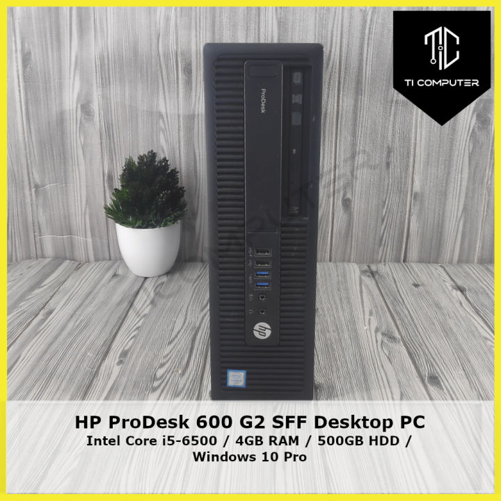 HP ProDesk 600 G2 SFF Intel Core I5-6500 4GB RAM 500GB HDD Desktop ...