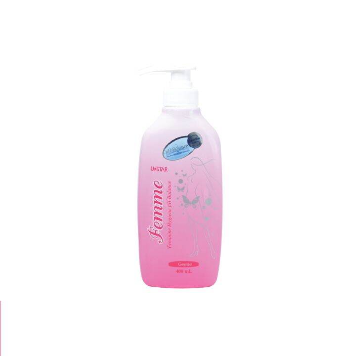 USTAR FEMME FEMININE HYGIENE PH BALANCE GENTLE 400ml (04071) ยูสตาร์