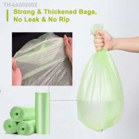 ❄☍ 20-100pcs Biodegradable Garbage Bags Ecological Disposable For Trash Can Home And Kitchen Wastebasket Compostable Good Household