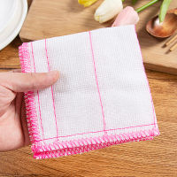 !!!!Kitchen non-oily dishwashing cloth to oil scouring pad lazy pot cleaning rag