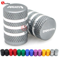 สำหรับ Ducati Monster S4 S4R 900 1000 Multistrada 1000 1100 ST2 M 400 600 620 750 919 796 696 M600 ST2รถจักรยานยนต์อุปกรณ์เสริม Air วาล์วยางพอร์ต Stem ฝาครอบ Caps CNC โลโก้