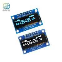 วงจรรวมไดร์เวอร์ SSD1306พอร์ต SPI 128X3 2จอ LCD OLED สำหรับ Arduino DC 3.3V-5V สีขาว/น้ำเงิน