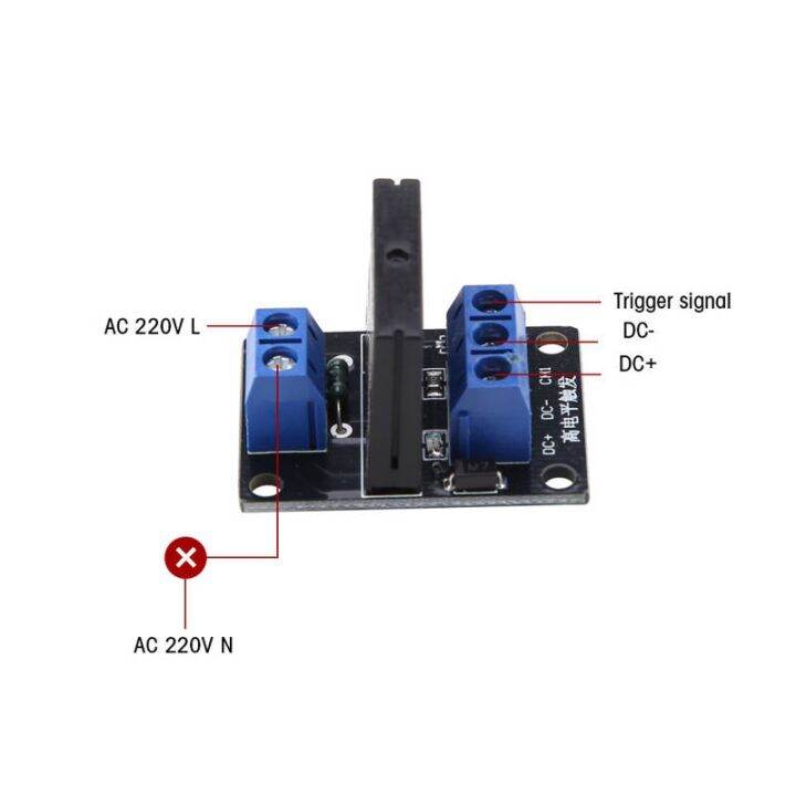 lz-sa-da-do-m-dulo-250vac-2a-do-rel-do-estado-s-lido-do-disparador-de-alto-n-vel-da-c-c-5-12v-1-canal-com-acesso-bonde-do-interruptor-do-carro-do-fus-vel