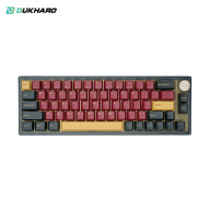 MATHEWSHOP DUKHARO VN66 mechanical keyboard with Red samurai Doubleshot thumbnail