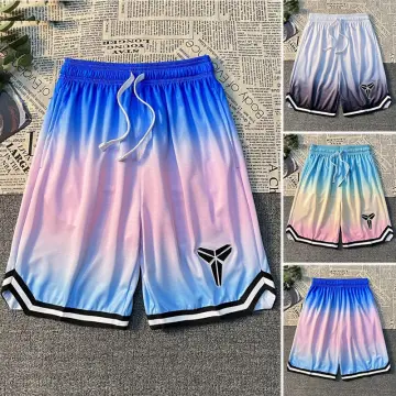 White Hot KOBE Mesh Laker Shorts