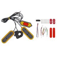 Electric Scooter Turn Signals Light Safety Warning LED Taillight Reflective Lamp for Xiaomi Mi M365 1S PRO