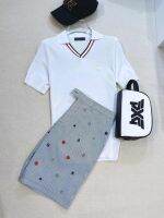 [COD] Korean single golf large size five-point easy to wrinkle casual quick-drying mens summer sports