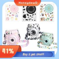 HONEYDEWD สากลสากลสากล การเดินทางการเดินทาง กระเป๋ากล้องสำเร็จรูป สำหรับ Fujifilm Instax Mini12 เคสป้องกันรอย เคสป้องกันรอย ฝาครอบกล้อง