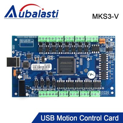 ✁●﹍ Aubalasti XHC 3/4 Axis USB Motion Control Card MKS3/4-V Isolated Open Collector Output 5V 20mA 2000KHZ Isolation Voltage 3.5KV