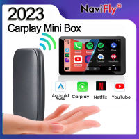 MINI Ai Wireless Android Auto CarPlay สำหรับ Netflix YouTube สำหรับ Audi Kia Honda Toyota Volkswagen Ford Benz Hyundai nissa N