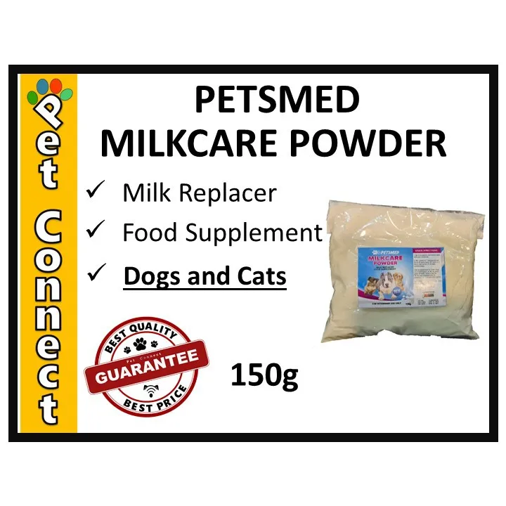 Petsmed MILKCARE Milk Replacer Food Supplement for CATS and DOGS 1pc