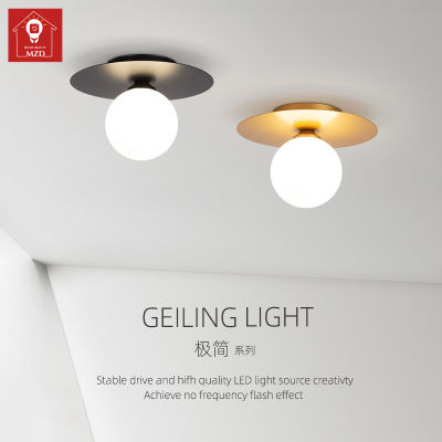MZD【With Bulb】Nordic Aisle Light Simple Modern Creative ระเบียงโคมไฟเพดาน Porch Entrance Hall Cloakroom Corridor Light