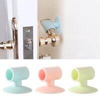 1pc Door Handle Cover Knob Silicon Pads Wall Protectors Self Adhesive Bumper Guard Door Stopper