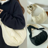 QianXing Shop Crossbody Bag Womens Spring New High Capacity Nylon Shoulder Bag Women Dumpling Bag Fashion Lightweight Small Shoulder Bag One Shoulder Bag Tide