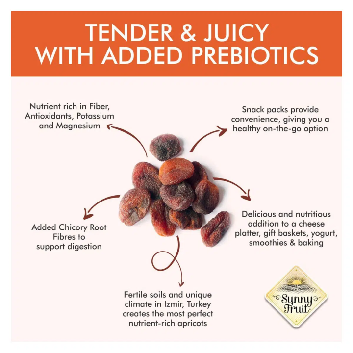 sunny-fruit-ซันนี่-ฟรุ๊ต-แอปริคอตอบแห้ง-organic-dried-apricots-with-added-prebiotics-250-g