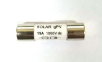 ลูกฟิวส์ ฟิวส์กระบอก DC ขนาด 15A 1000Vdc PV String fuse สำหรับงานติดตั้งโซล่าเซลล์