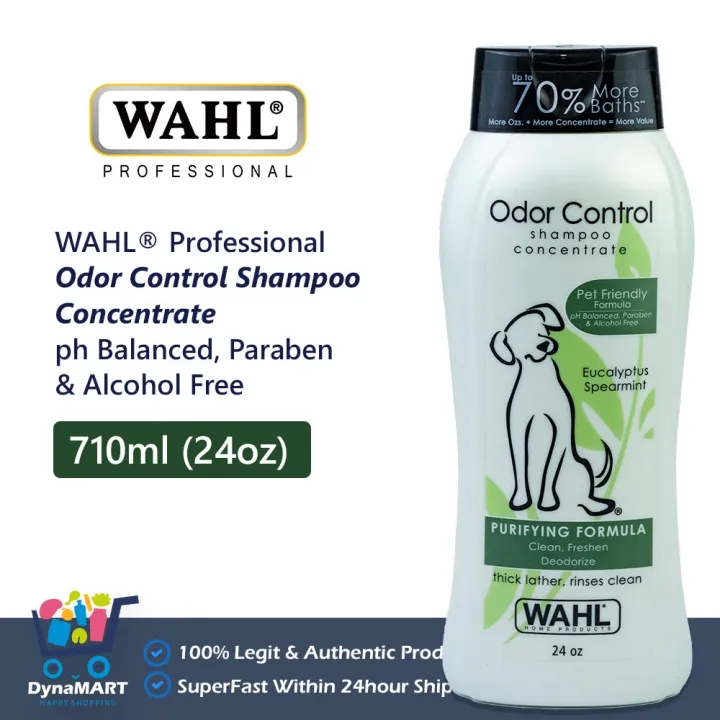 WAHL Professional Odor Control Shampoo Concentrate 710ml Eucalyptus