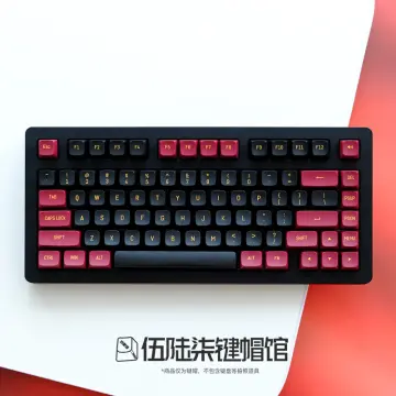 Rubber Keycaps – Full set with Texturized Rubber Grip