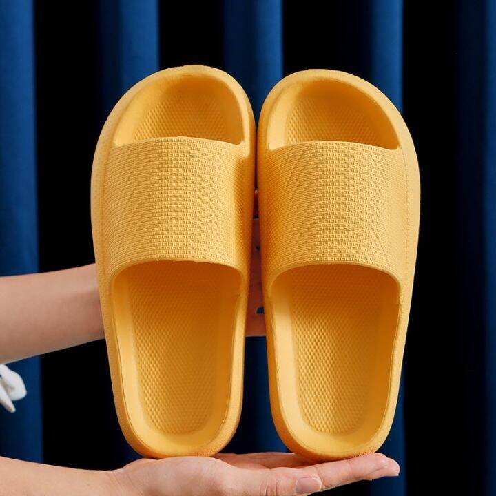 ขายดีที่สุด-ioztt2023-slippers-men-thick-sole-beach-slides-anti-slip-soft-sandals-fashion-flip-flops-ultra-light-shoes