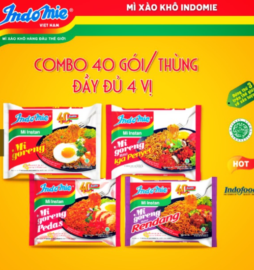 Hcm mì xào khô mì trộn indomie mi goreng ngon số 1 thế giới đủ vị - ảnh sản phẩm 1