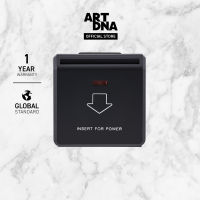 ART DNA รุ่น A77 เต้ารับคีย์การ์ด Keycard Switch สีดำ ปลั๊กไฟโมเดิร์น ปลั๊กไฟสวยๆ สวิทซ์ สวยๆ switch design