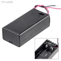 1 Piece 9 Volt Battery Holder Box PP3 9V Battery Case Clip With ON/OFF Switch Wire Lead Cover For 6F22 DIY Small Hobby Projects