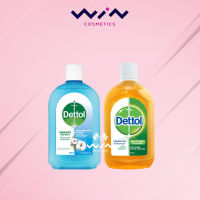 Dettol เดทตอล ผลิตภัณฑ์ฆ่าเชื้อโรค อเนกประสงค์  500 มล. สำหรับ ฆ่าเชื้อแบคทีเรีย เชื้อรา ห้องน้ำ อ่างล้างหน้า อ่างอาบน้ำ