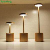 【YD】 Alloy Dimmable Cordless Table Lamp With 5200mah Rechargeable Battery Restaurant Hotel Ktv Bar