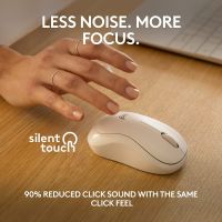 Original Logitech M240 Wireless Bluetooth Mouse Silent Compact Portable Smooth Tracking Mice For Windows  Macos Chromeos