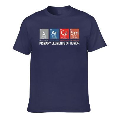 Elements Of Humor Sarcasm Funny Period Table Mens Short Sleeve T-Shirt