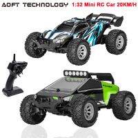 2WD 1:32 4CH 2.4GHz รถมินิรถ RC ความเร็วสูง20กม./ชม. รถของเล่นรถแข่งออฟโรด Mainan Remote Control ปีนเขารถของเล่นเด็ก Kongliao