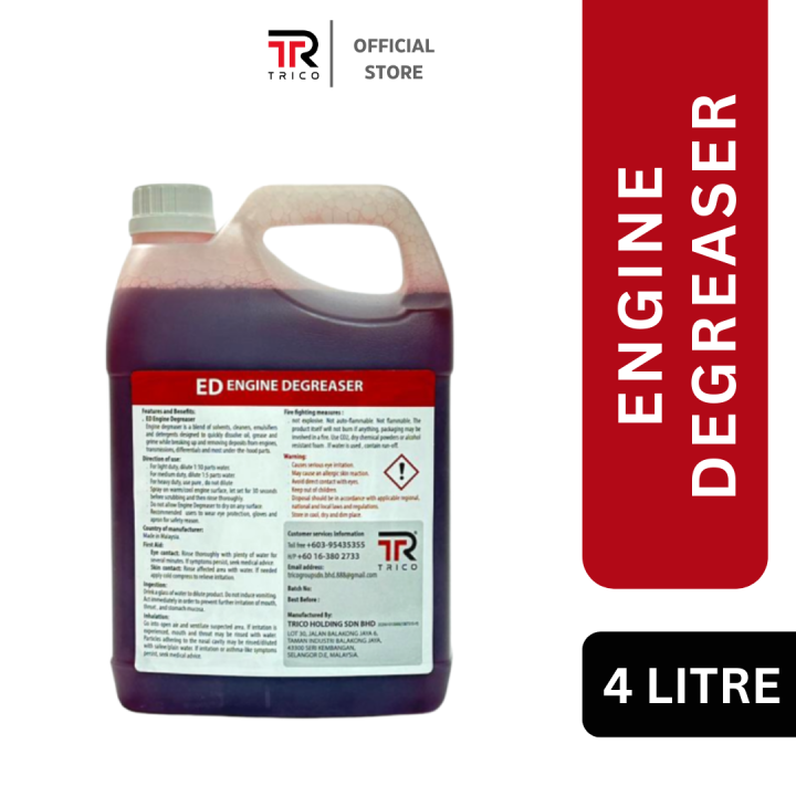 Trico Engine Degreaser 4L Lazada