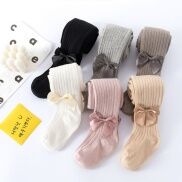 QUẦN TẤT GẮN NƠ CHO BÉ GÁI 0 -2 TUỔI