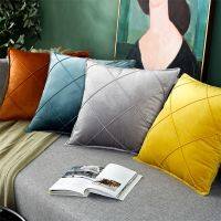 [FAZOZO Home Textile Store] 40/50ซม. ปลอกหมอนกำมะหยี่โยนปลอกหมอน Cojines ของตกแต่งตกแต่งห้องนอนสำหรับห้องนั่งเล่น