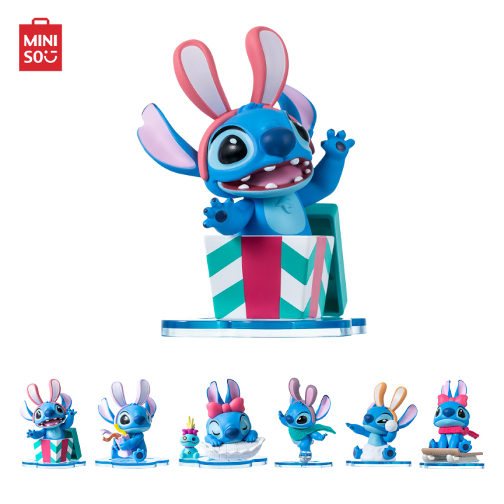 MINISO กล่องมหัศจรรย์ Lilo & Stitch Collection Bunny Winter Story ...