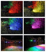 7pcs LED Lawn Lamp Floor Lamp Waterproof Outdoor Landscape Path Spotlight Garden Decoration Outdoor Lamp