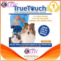 iremax True Touch อุปกรณ์แปรงขนสัตว์เลี้ยง True Touch หวีขนหมาและขนแมว ถุงมือกรูมมิ่ง อุปกรณ์แปรงขนสุนัข