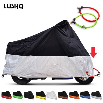 Motorcycle covers tarpaulin tent bike cover moto Rain Cover Raincoat for Scooter for ducati monster 696 benelli leoncino yamaha Covers