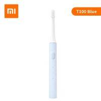 【☊HOT☊】 xia7303039692929 Xiaomi Mijia แปรงสีฟันไฟฟ้าระบบโซนิก T100แปรงฟันอัลตราโซนิกอัตโนมัติ Usb ชาร์จ Ipx7กันน้ำได้มี2โหมดที่ชัดเจน