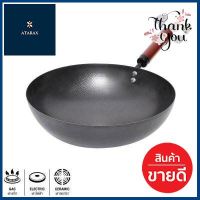 กระทะเหล็กพร้อมด้ามจับ KASSA HOME รุ่น YF-PAN16 ขนาด 30 ซม. สีดำ **ราคาดีที่สุด**