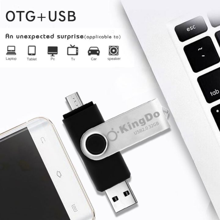 สุดพิเศษ-usb-kingdo-ultra-dual-drive-32-gb-usb-ด้วยฟังก์ชั่น-otg-แฟลชไดร์ฟ-andriod-usb-flash-drive-สุดคุ้ม-แฟลชไดร์ฟเพลง