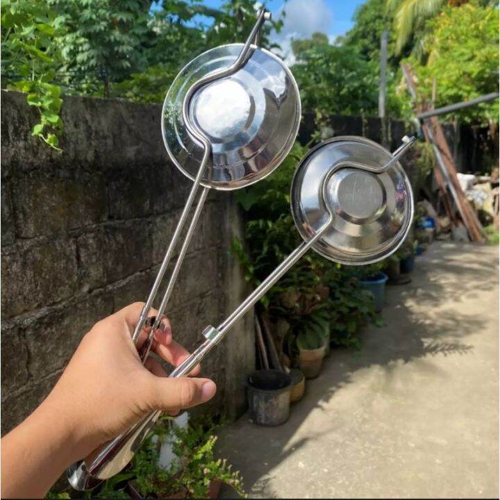 IN 1PC FLYING SAUCER / SANDWICH MAKER (PURE STAINLESS) Lazada PH