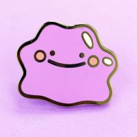 【CW】 Classic Cartoon Kawaii Dittos Enamel Brooch Pin Hat Lapel Pins Badges Men  39;s Fashion Jewelry Accessories