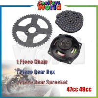 โซ่ T8F พร้อมเฟืองกล่องเกียร์ฟัน 54 สำหรับ 47cc 49cc Mini Pocket Bike T8F Chain with 54 Tooth Gear Box Sprocket for 47cc 49cc Mini Pocket Bike