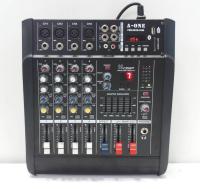 เพาเวอร์มิกซ์ A-One Power mixer ขยายเสียง 500W รุ่น PMX402D-USB 4 ช่อง 500 วัตต์ (บลูทูธ) MBV