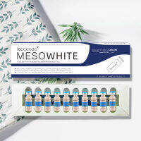 Mesowhite BB Glow Cream treatment สำหรับทำ บีบีโกลด์ หน้าใสฉ่ำวาว แบบสาวเกาหลี รองพื้นกึ่งถาวร ยกกล่อง 10 ขวด ขวดละ 5 ml