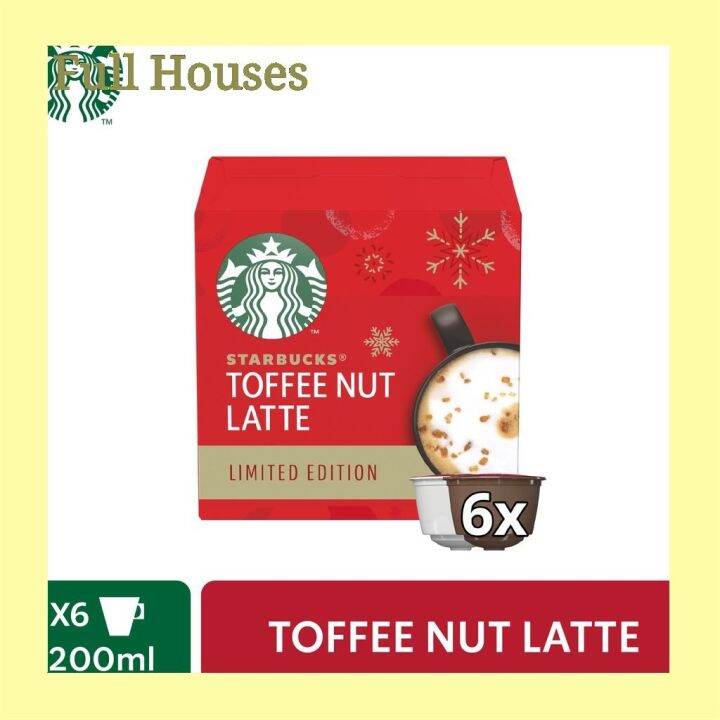 Full Houses STARBUCKS Toffee Nut Latte Limited Edition by NESCAFE DOLCE