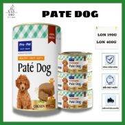 Pate cho chó Pro-pet mọi lứa tuổi vị thịt gà lon 190g và 400g - bibopetcare