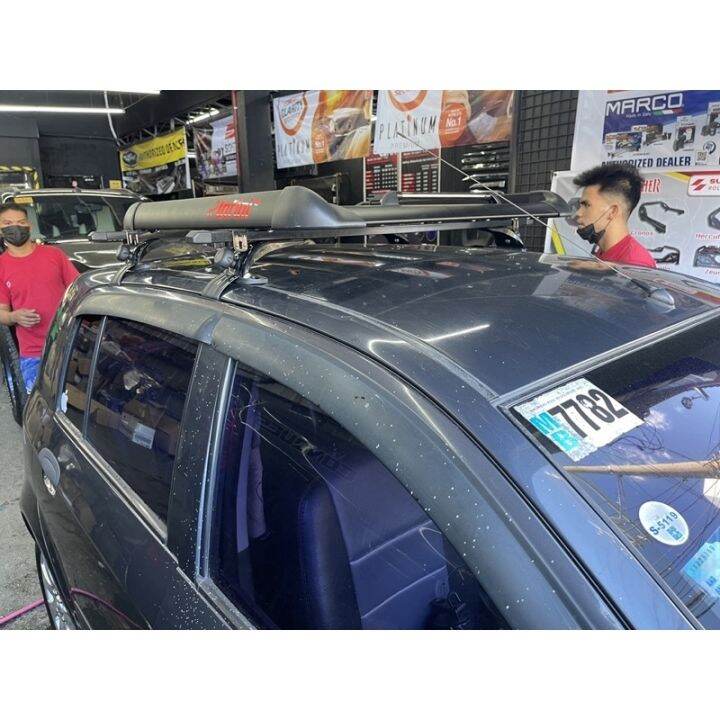 Roof rack with Gutterless Crossbar car vacuum light car cover Lazada PH